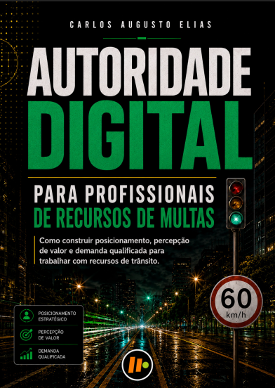 Capa do livro Autoridade Digital para Profissionais de Recursos de Multas